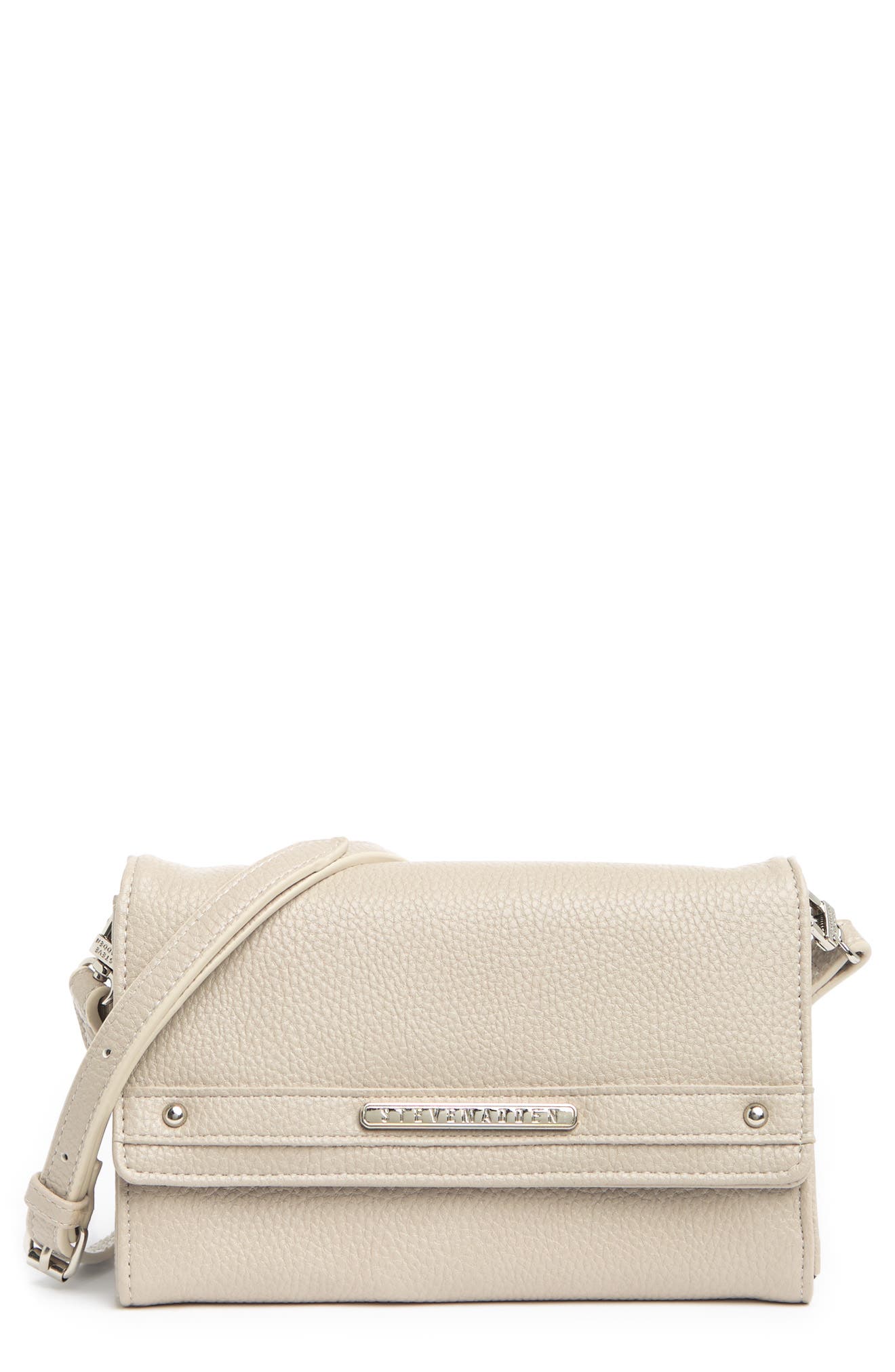 Clark Core Chain Crossbody Bag, Main, color, GREY