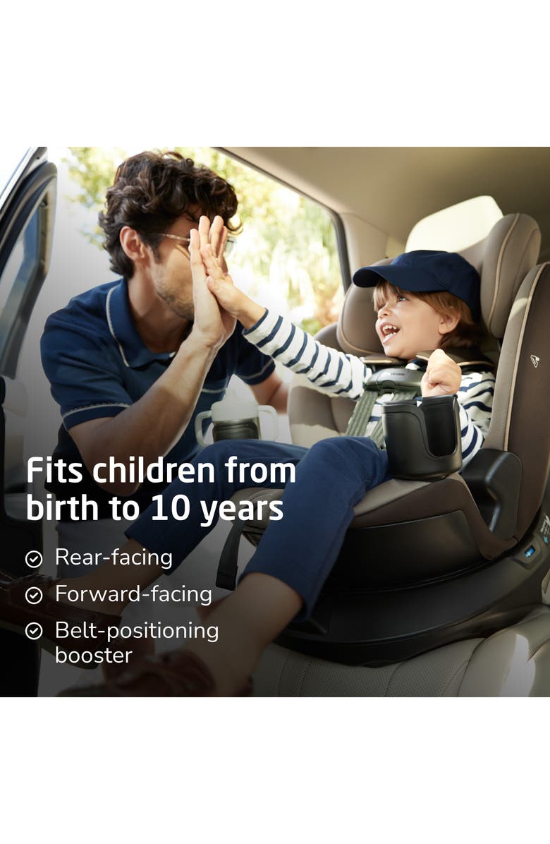 Maxi-Cosi<sup>®</sup> Andi 360° Rotating All-in-One Convertible Car Seat, Alternate, color, Caspian Caviar