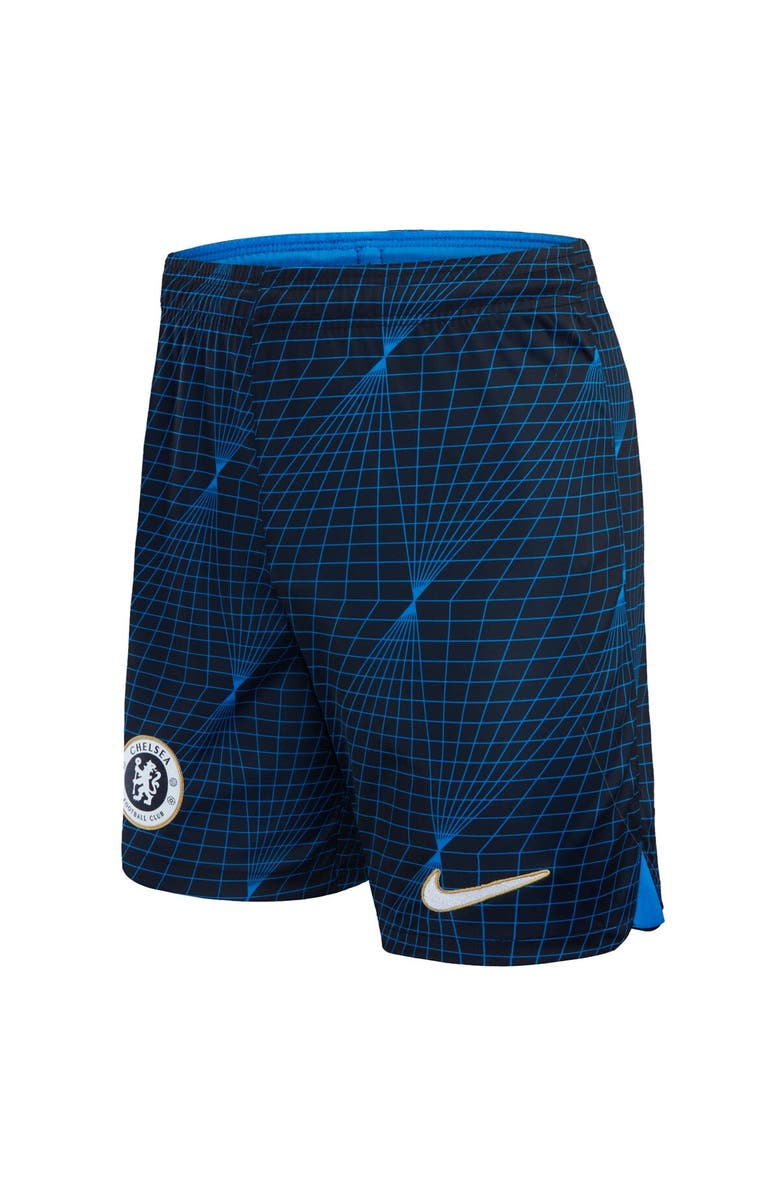 Nike Youth Nike Navy Chelsea 2023/24 Away Stadium Replica Shorts, Alternate, color,