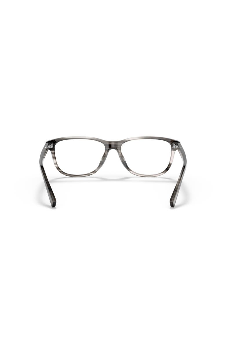 COACH 58mm Rectangle optical glasses, Alternate, color, Grey