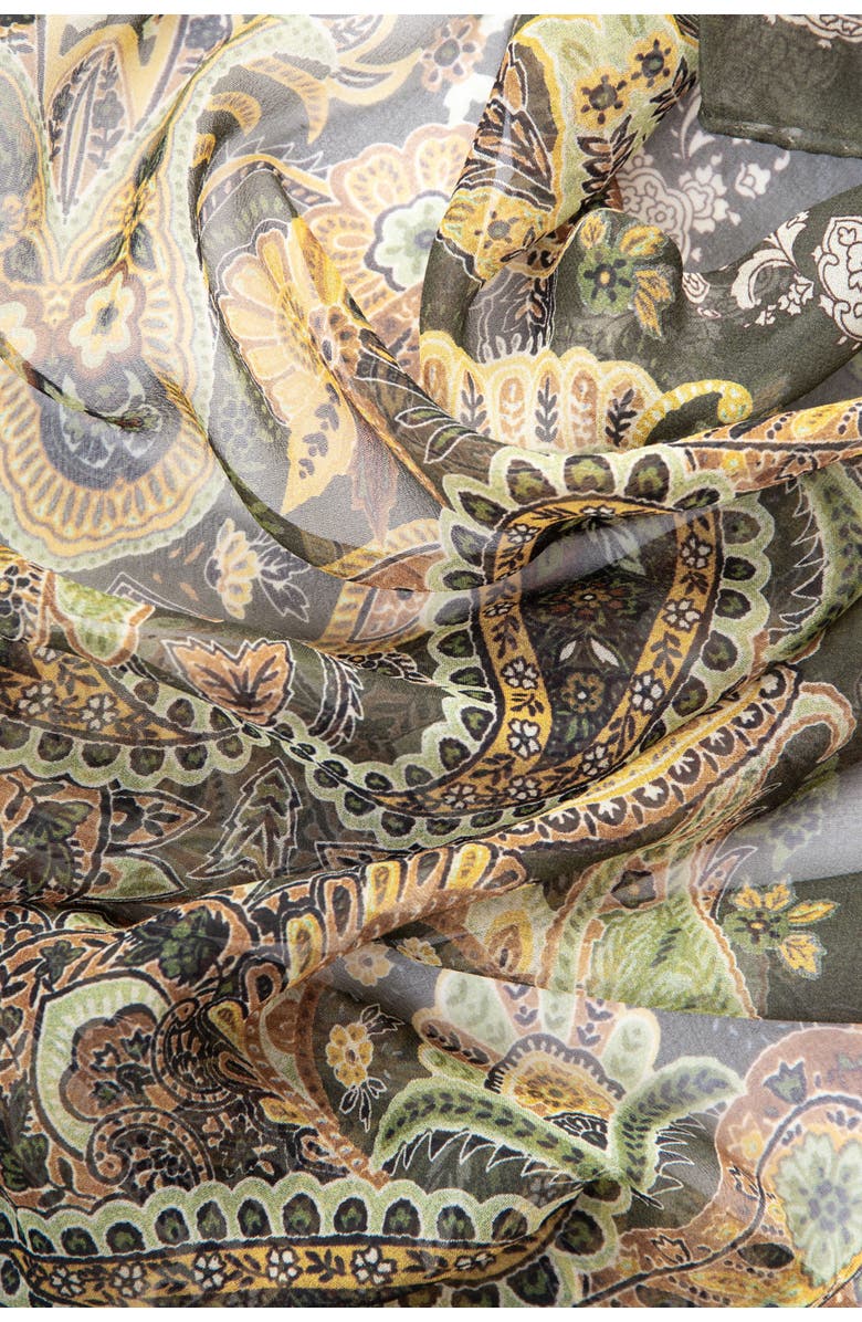 Elizabetta Samira - Long Sheer Silk Scarf for Women, Alternate, color, 