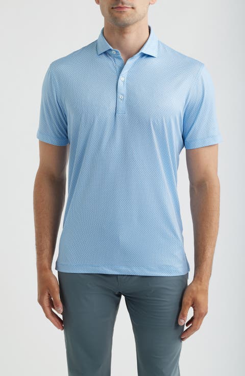 Tile Neat Performance Jersey Polo