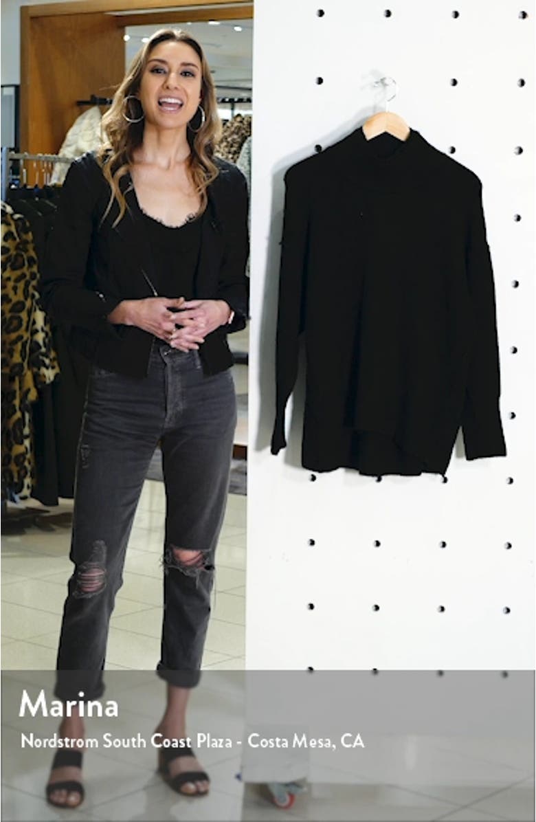 Afterglow Mock Neck Top, sales video thumbnail