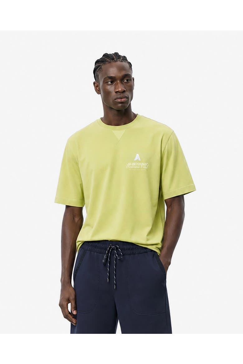 Unisex Clauzel Wellness T-Shirt, Main, color, Limelight