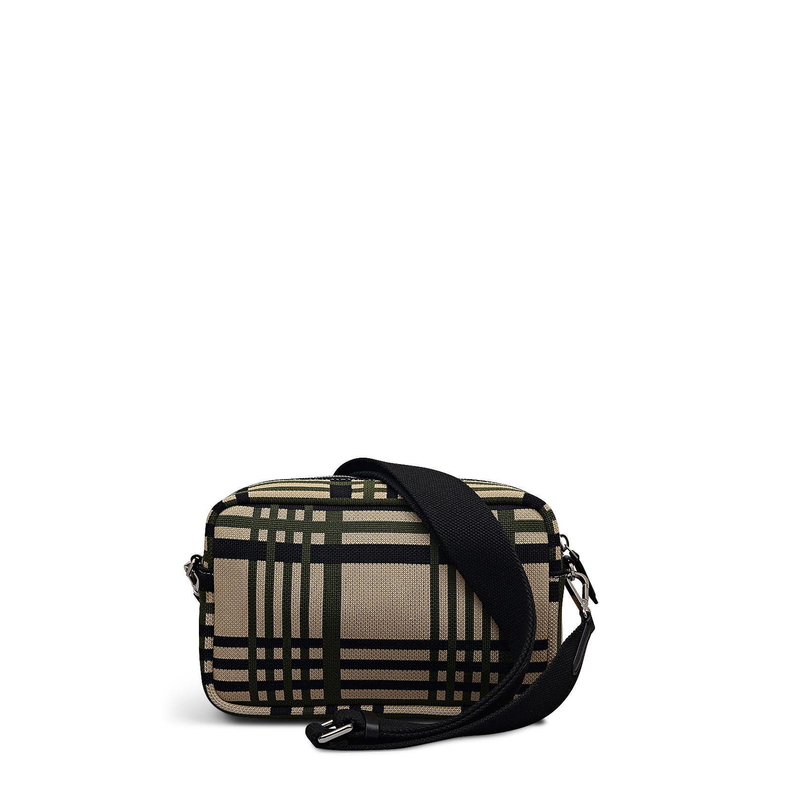 Radley Hadleigh Place - Check Small Ziptop Crossbody Bag, Alternate, color, Porcini