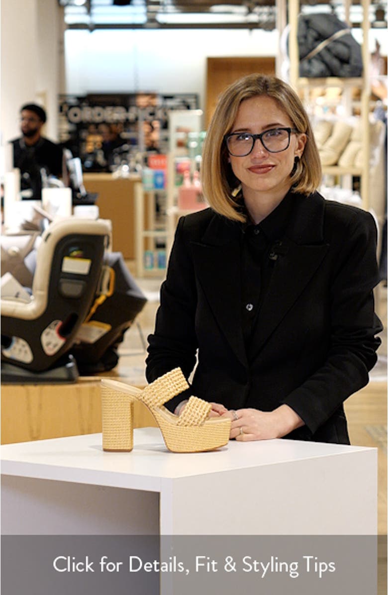 Aberdeen Platform Sandal, sales video thumbnail