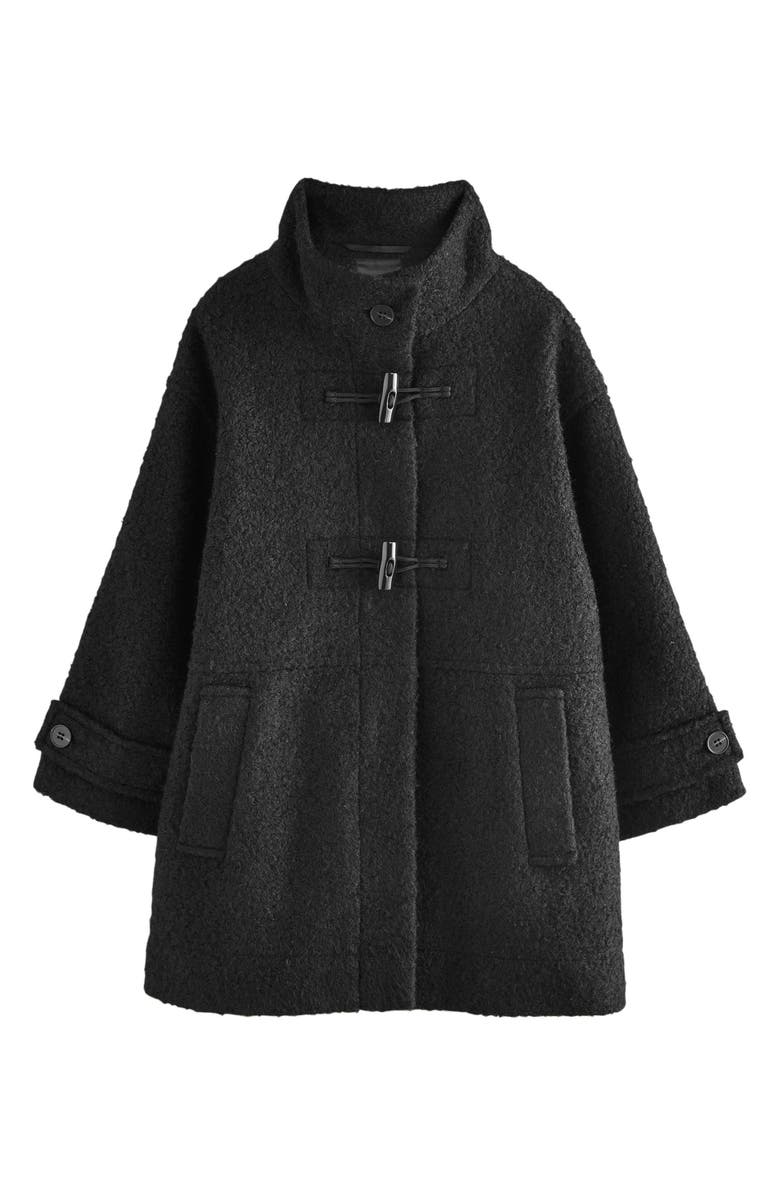 NEXT Kids' Toggle Coat, Main, color, Black