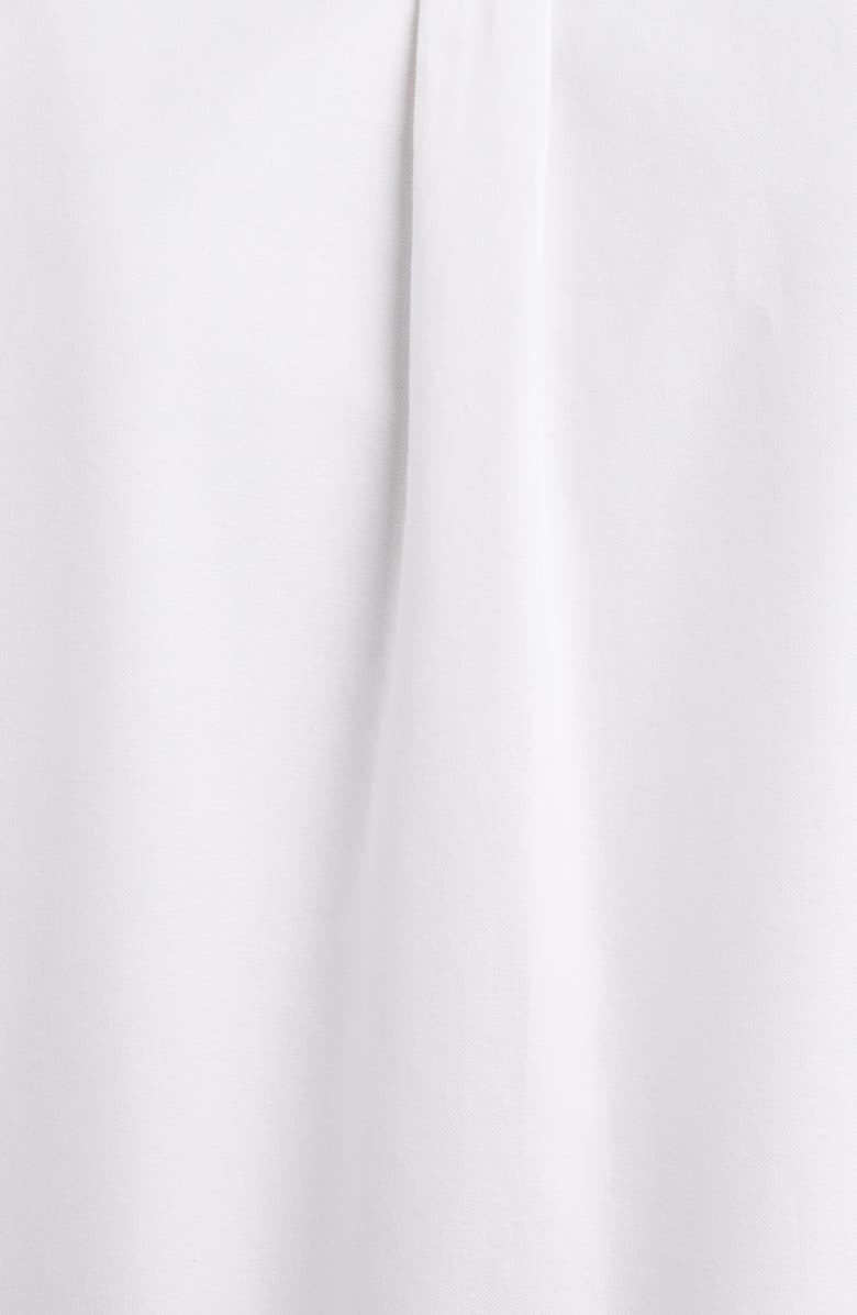 Givenchy Short Sleeve Cotton Button-Down Shirt, Alternate, color, White