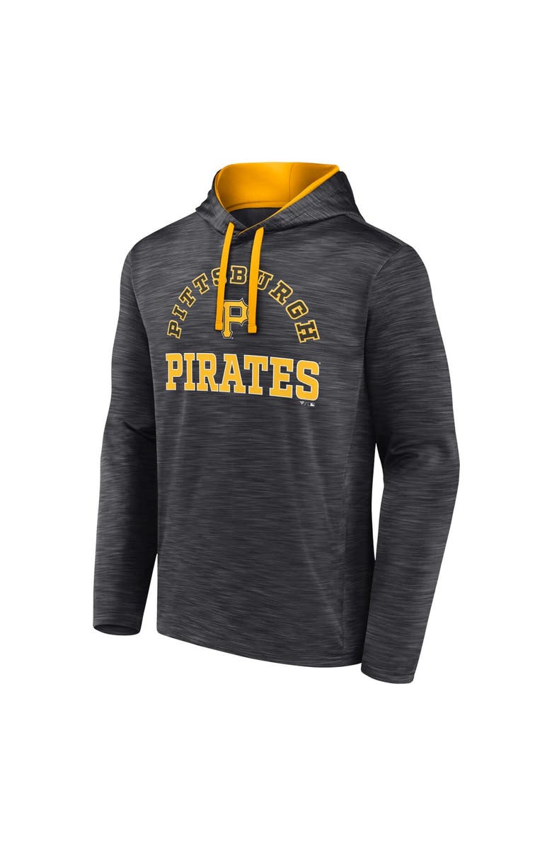 FANATICS Men's Fanatics Branded Charcoal Pittsburgh Pirates Seven Games Pullover Hoodie, Alternate, color,