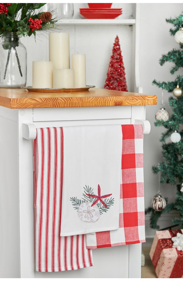 C&F Home Seaside Greetings Towel, Alternate, color, 