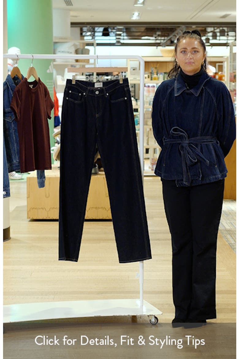 Drue Low Rise Straight Leg Jeans video