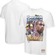 Mitchell & Ness Men's Mitchell & Ness Vince Carter White Toronto Raptors Hardwood Classics Commemorative Player Collage T-Shirt