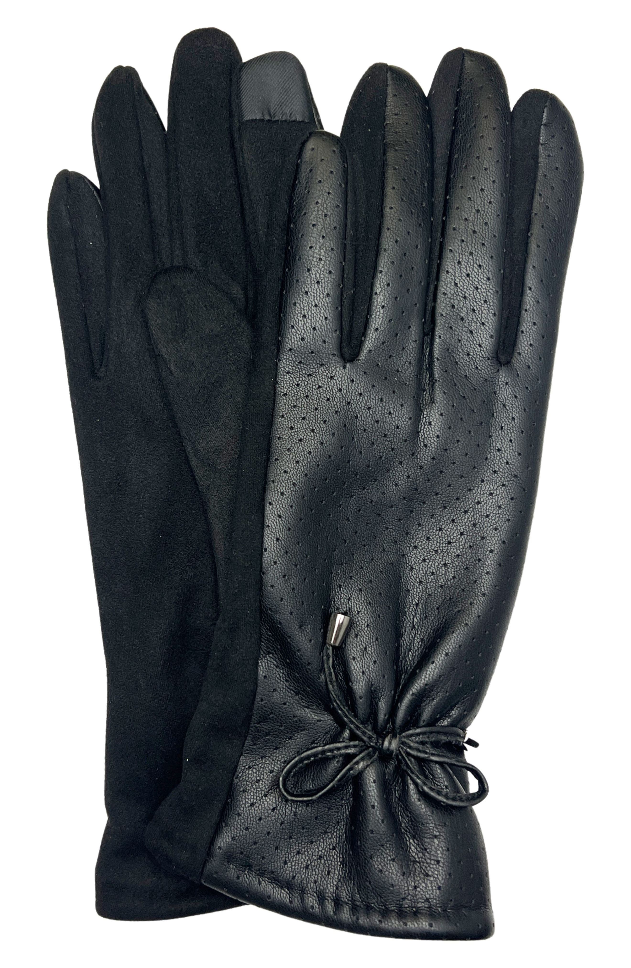 MARCUS ADLER Faux Leather Gloves