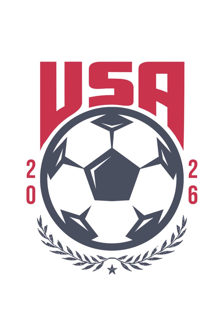 Boys Lost Gods USA Soccer Ball 2026 T Shirt, Alternate, color, White