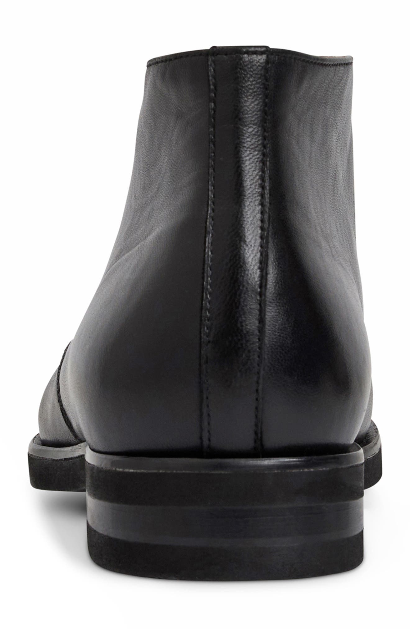 Bruno Magli Carlo Leather Chukka Boot, Alternate, color, Black Leather