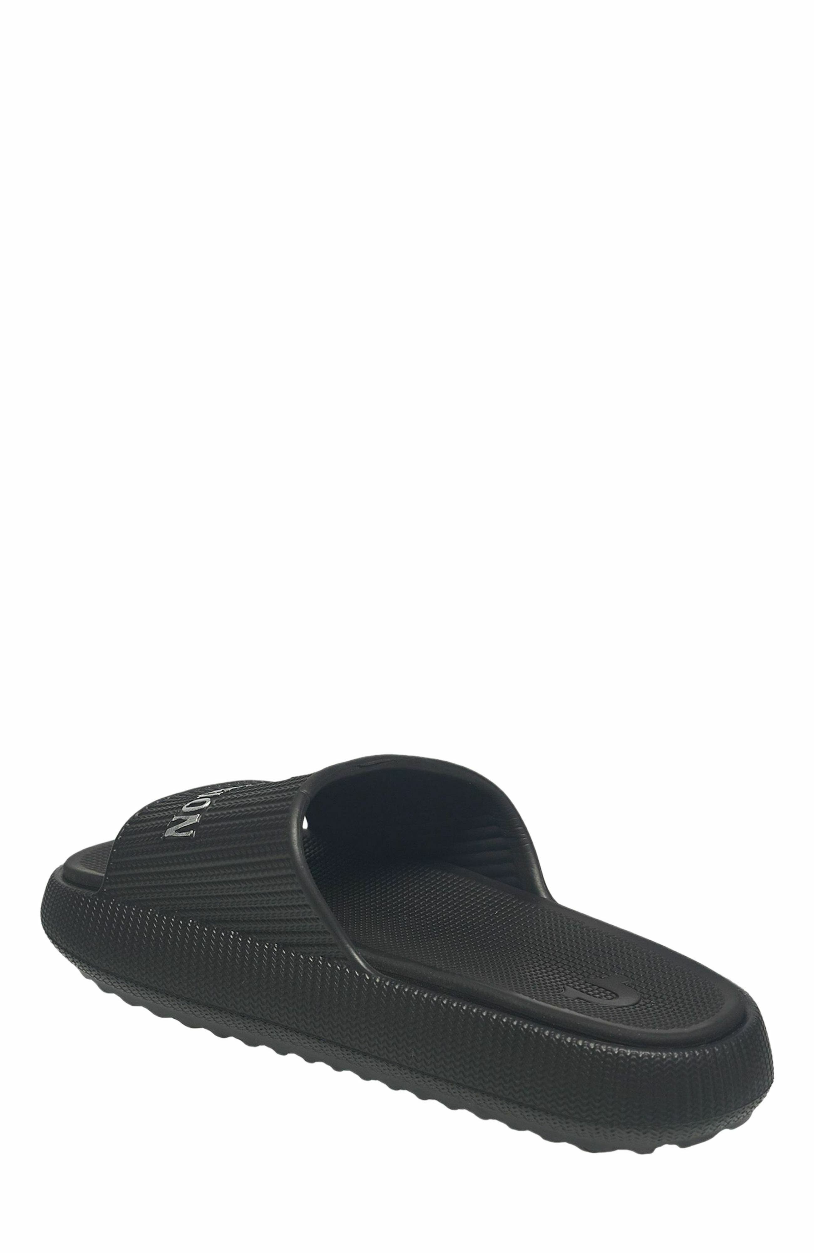 True Religion Meg Pool Slide, Alternate, color, Black