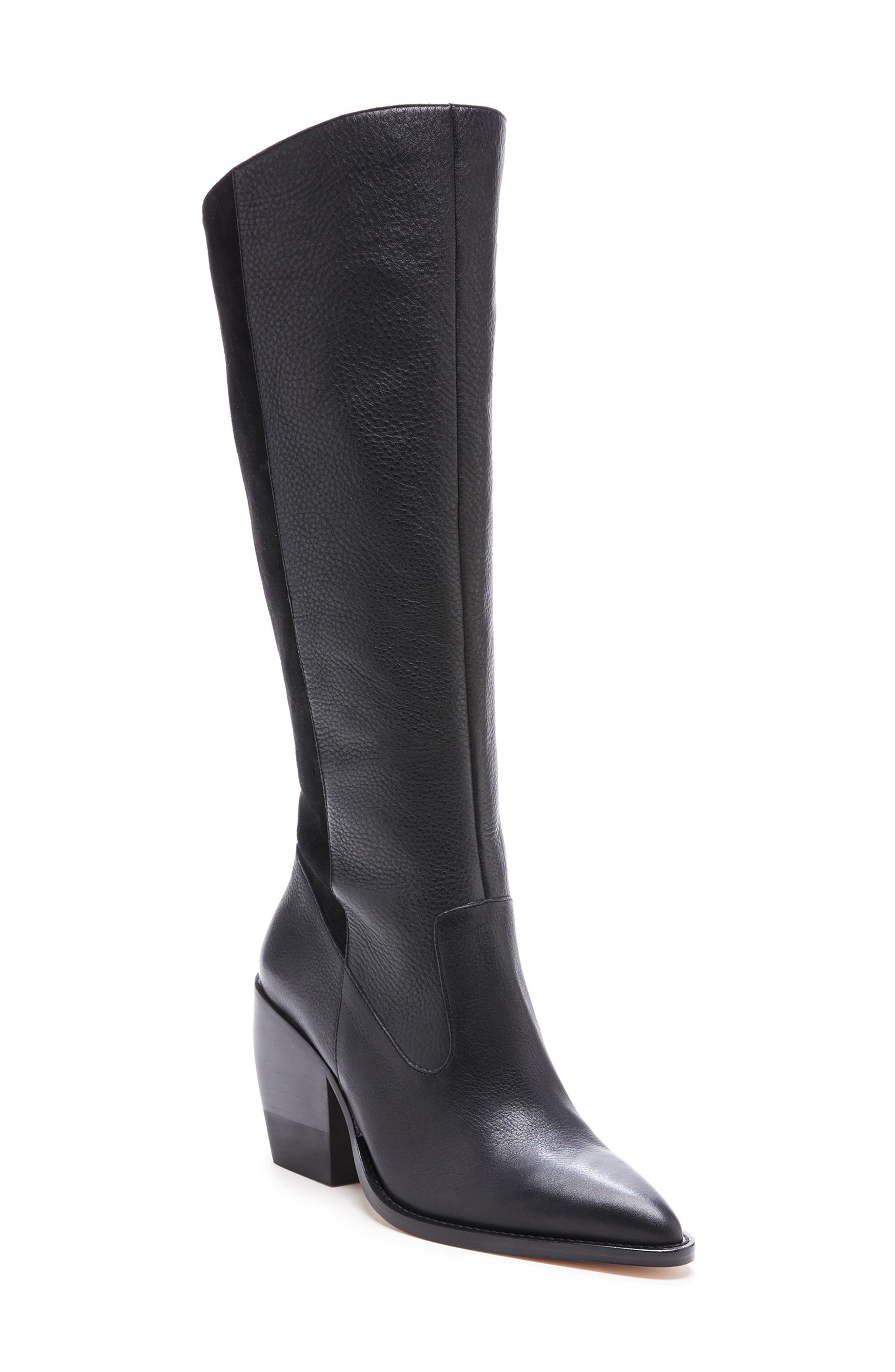Sole Society Maja Knee High Boot, Main, color, 