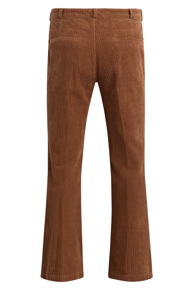 Walker Cotton Trouser Pants, Alternate, color, TOFFEE