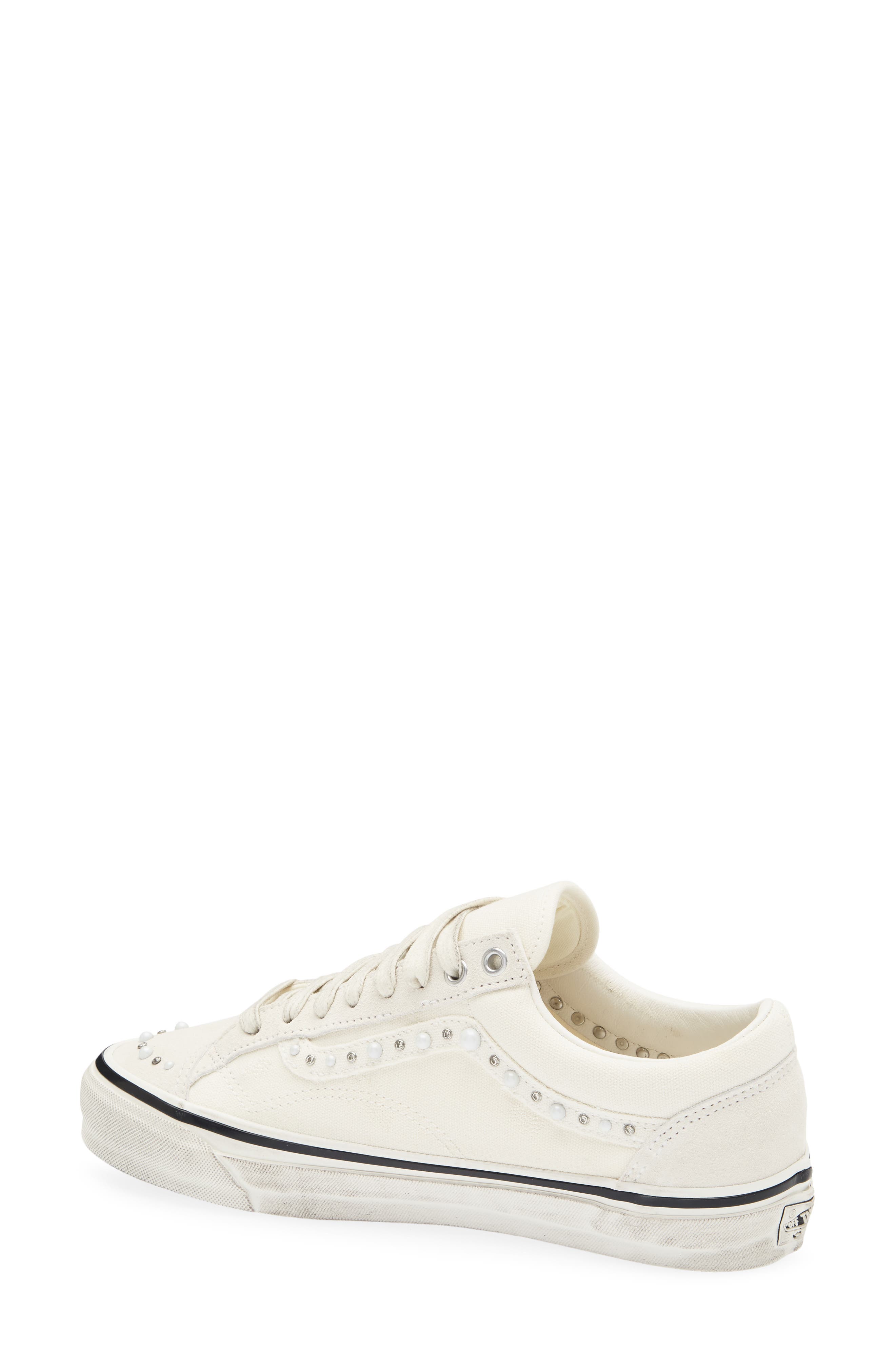 Vans Embellished LX Old Skool 36 Sneaker, Alternate, color, Pearlized Marshmallow