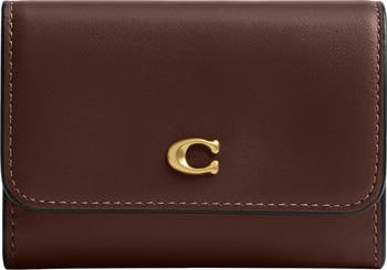 Plaza Natural Grain Leather Shoulder Bag