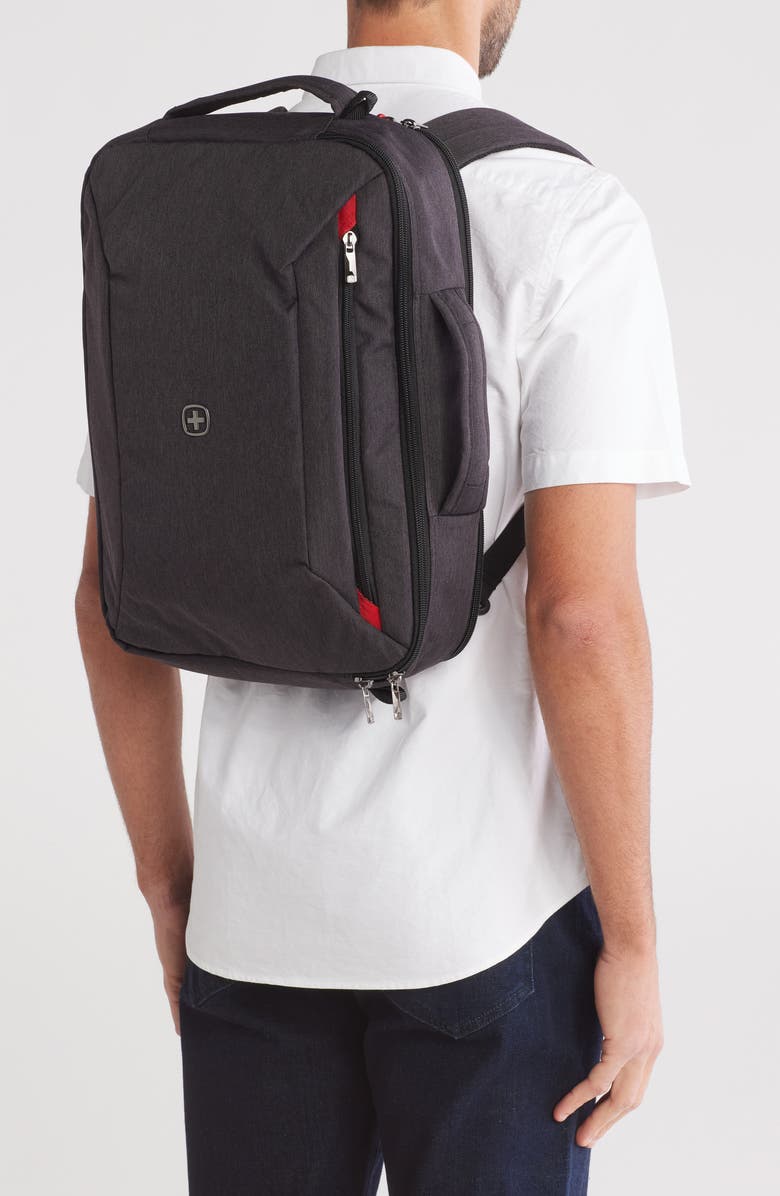 SWISSGEAR Hybrid 16-Inch Laptop Convertible Laptop Backpack, Alternate, color,