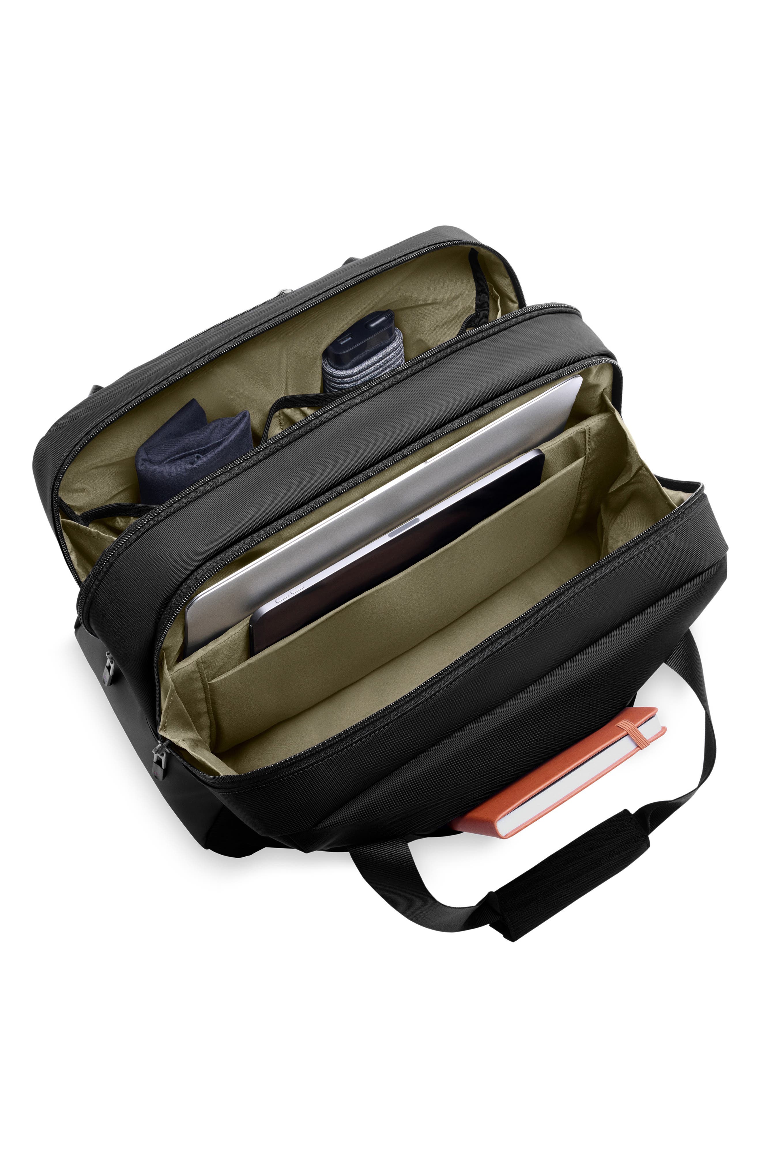 Briggs & Riley ZDX Cabin Bag, Alternate, color, Black