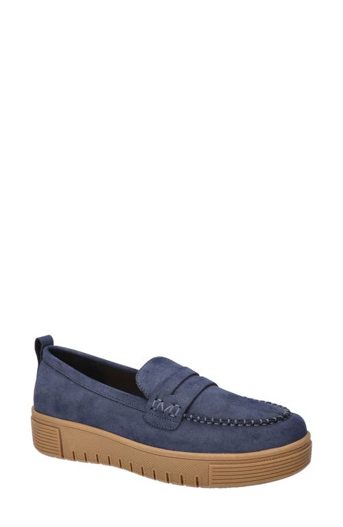 Bella Vita Bo Penny Loafer In Blue