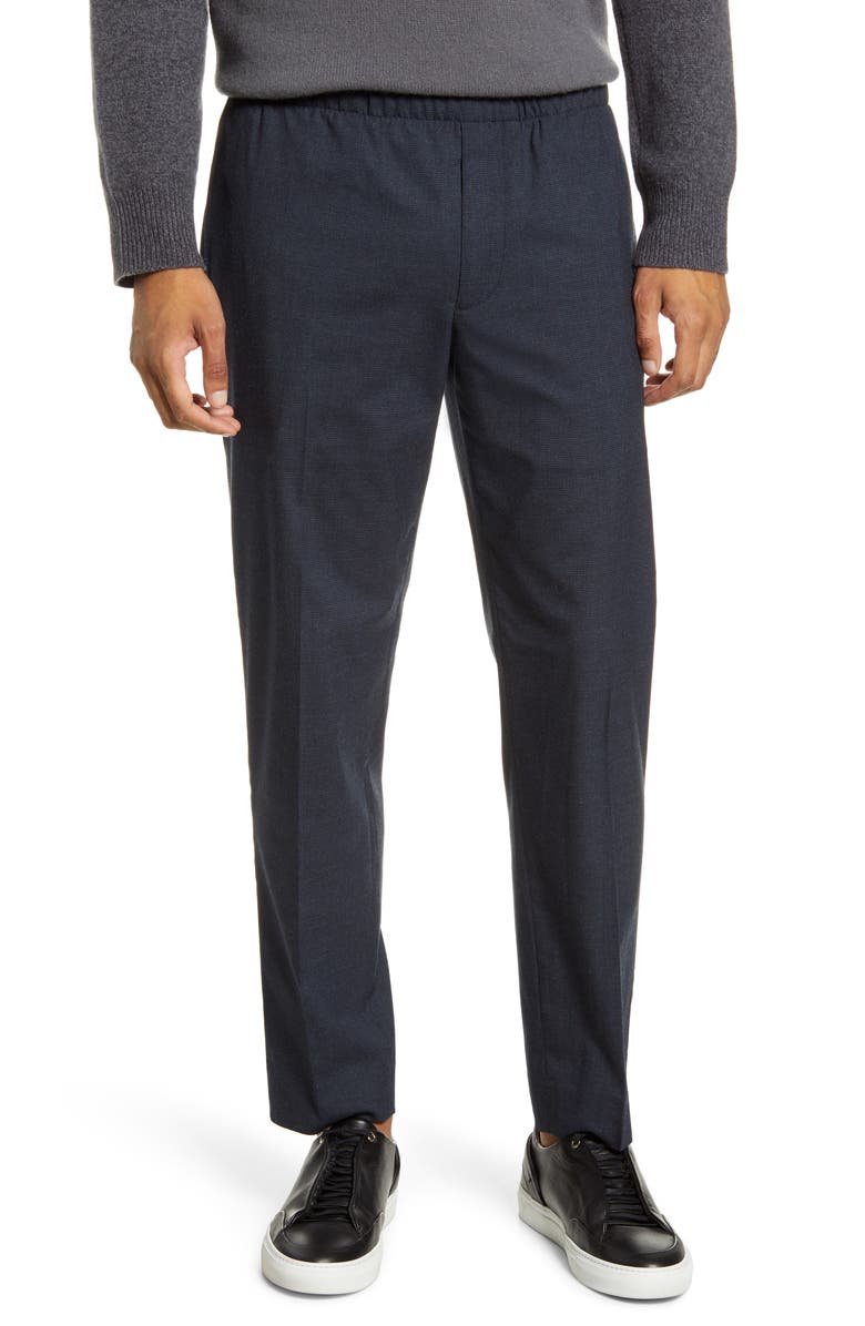 Club Monaco Elastic Waist Slim Fit Pants, Main, color, 