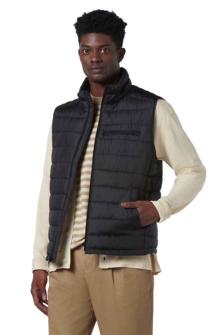 Gershwin Puffer Vest, Alternate, color, BLACK