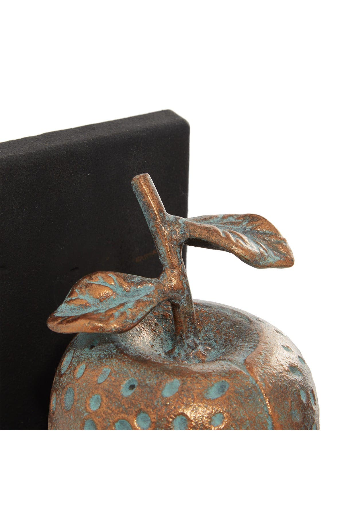 VIVIAN LUNE HOME Bronze Metal Contemporary Bookends, 5