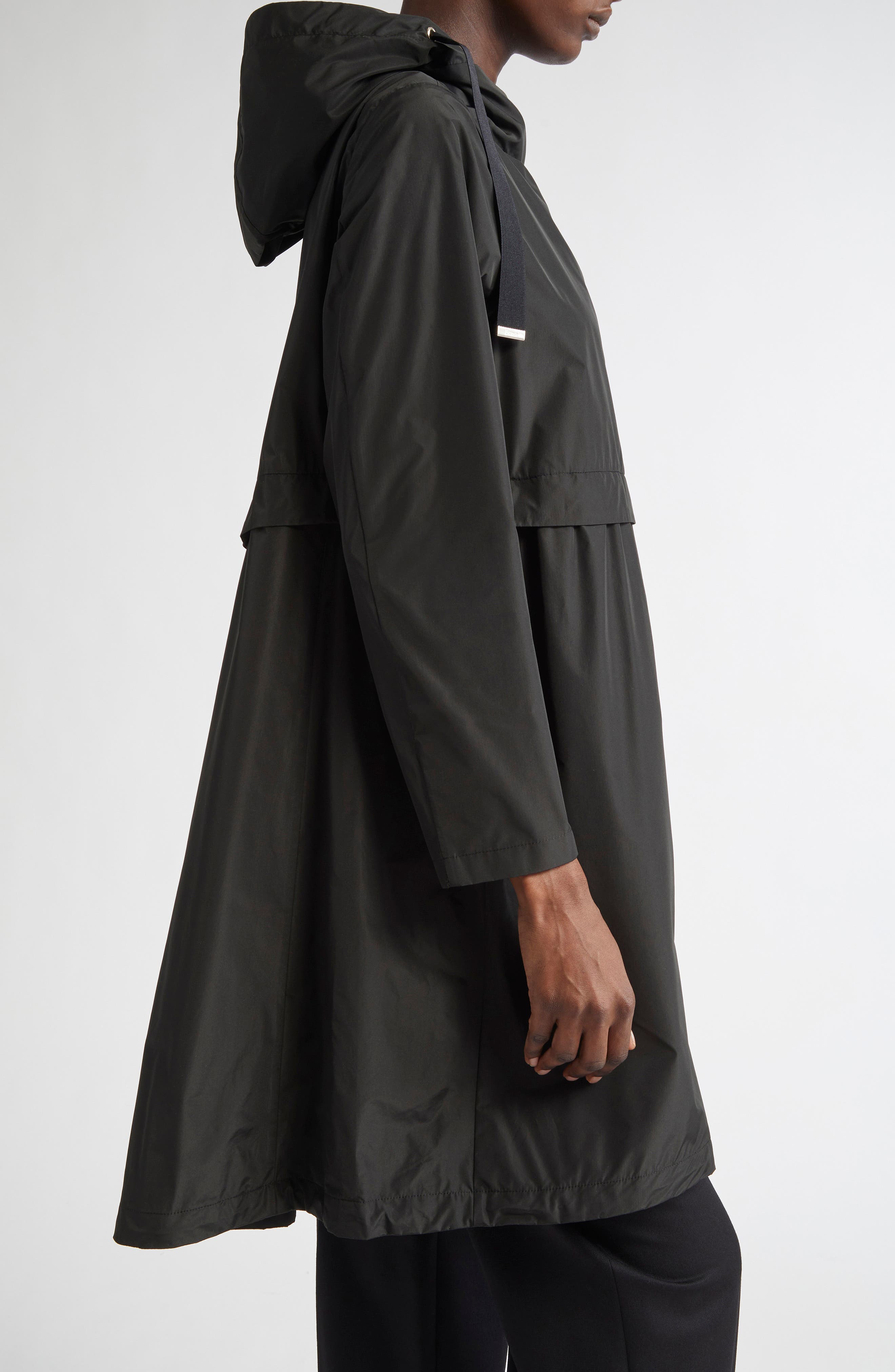 Techno Taffeta A-Line Parka (Women) | Nordstrom