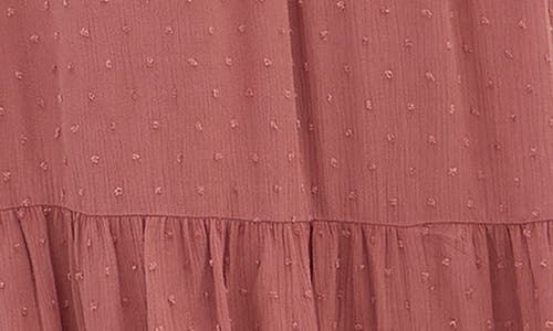 City Chic The Ally Clip Dot Maxi Dress In Pink