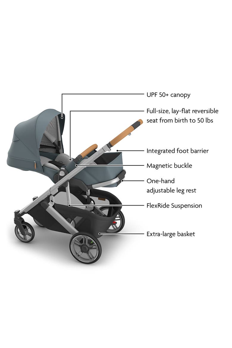 Cruz® V3 Stroller & Aria® V2 Infant Car Seat Travel System, Alternate, color, CALLUM