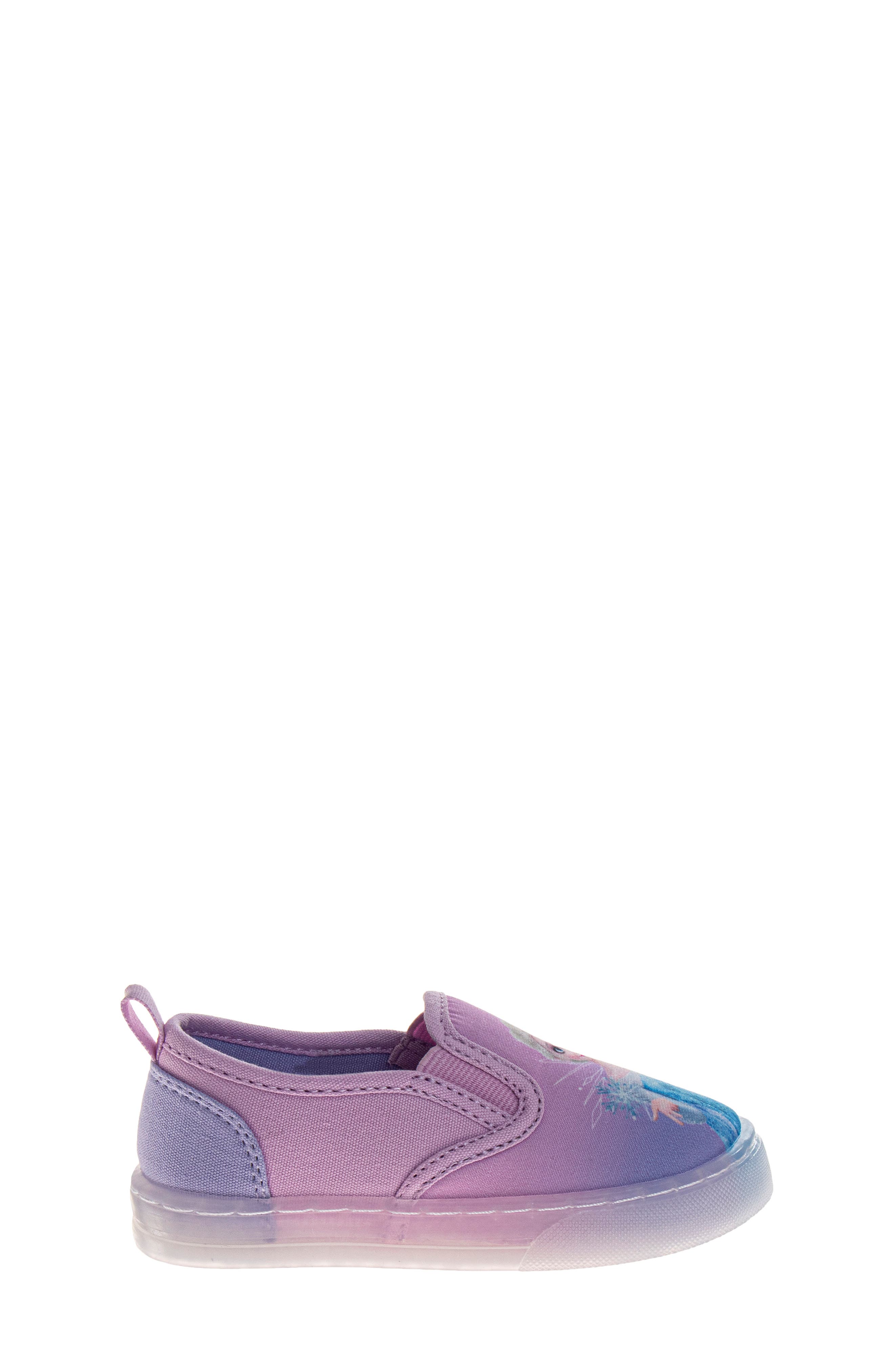 JOSMO x Disney<sup>®</sup> Kids' Frozen Elsa & Anna Mismatched Slip-On Sneaker, Alternate, color, 