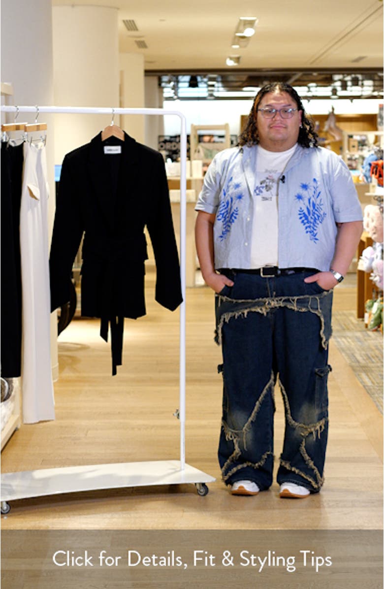 The Ultimate Muse Belted Blazer, sales video thumbnail