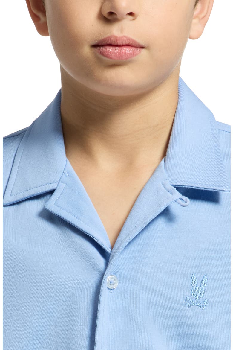 Kids' Bryan Camp Shirt, Alternate, color, SERENITY