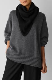 Eileen Fisher Cashmere Handkerchief Scarf