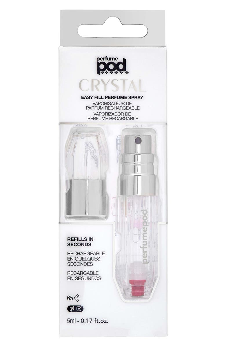 PERFUME POD Crystal Easy-Fill Perfume Spray Bottle, Alternate, color,