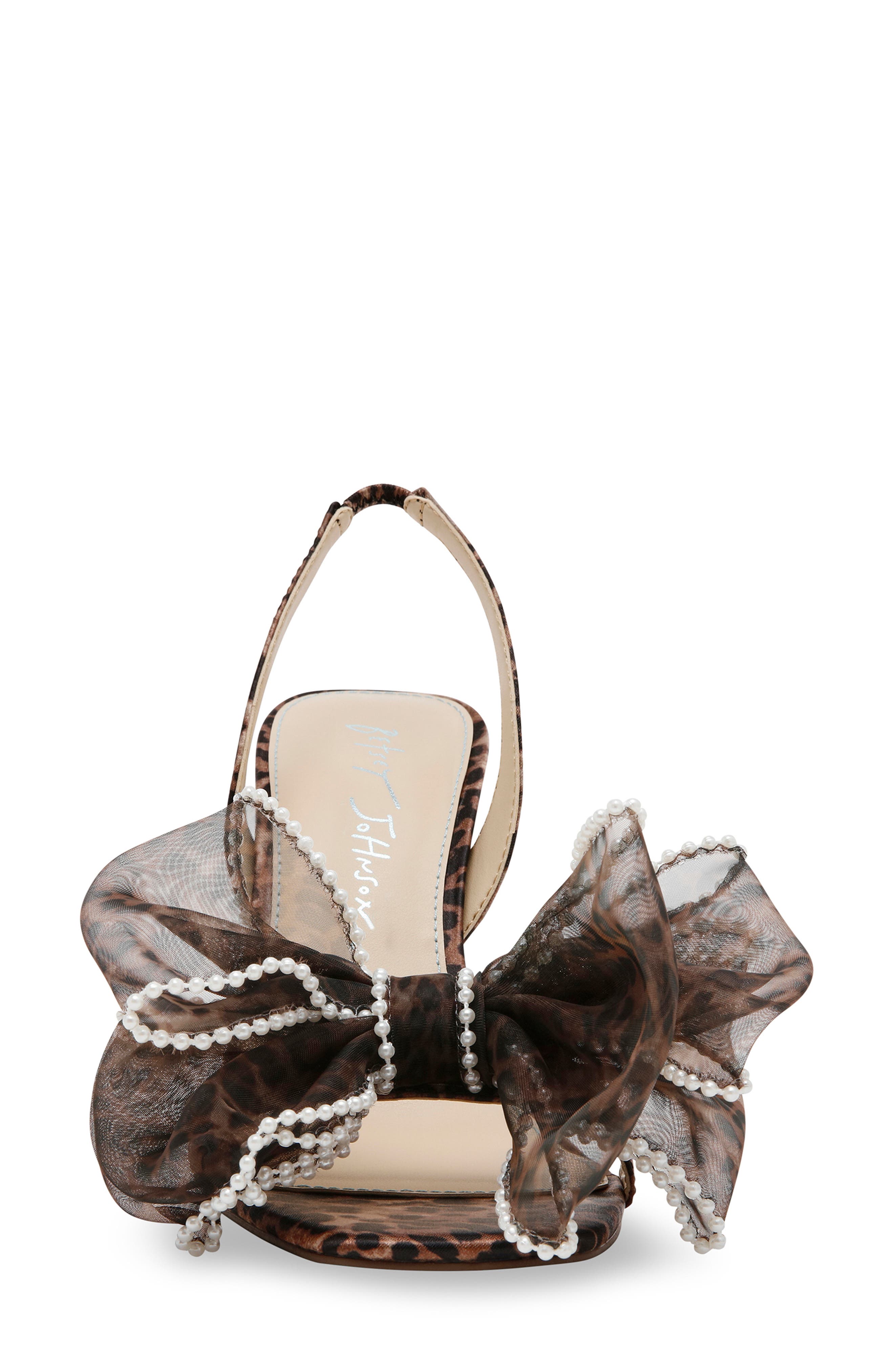 Betsey Johnson Fawn Slingback Sandal, Alternate, color, 