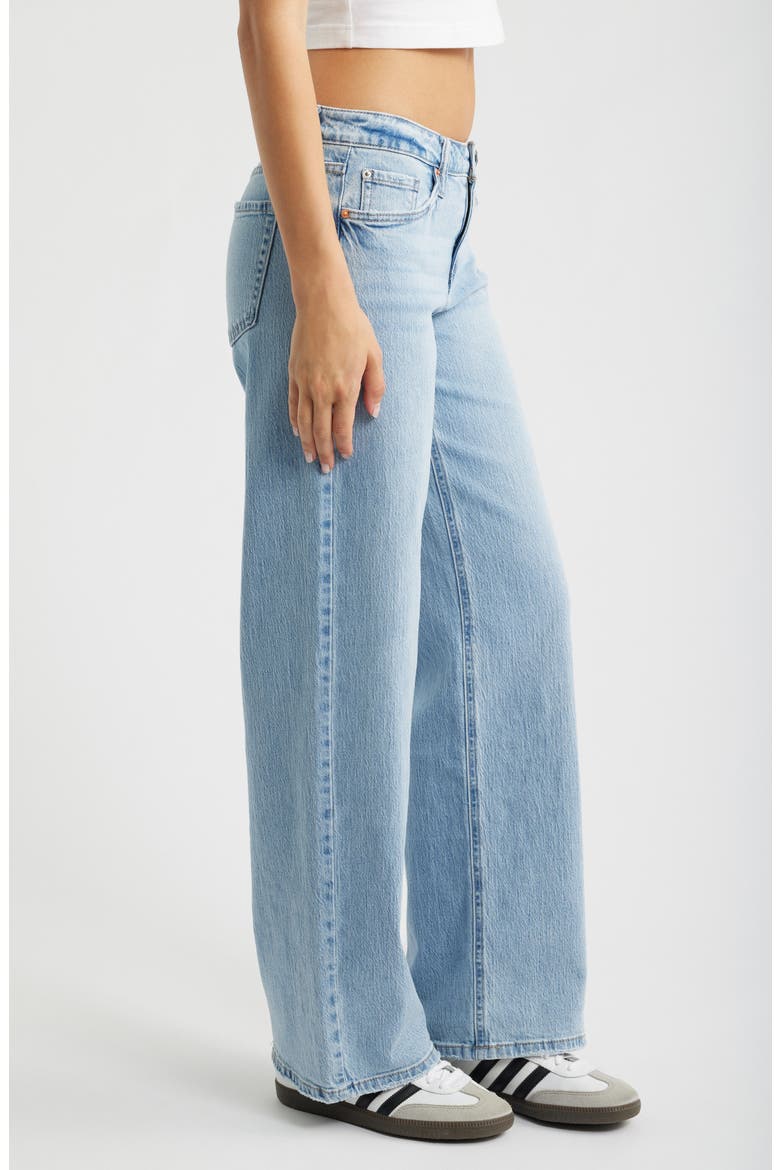 Britney Low Rise Wide Leg Jeans, Alternate, color, SKY BLUE