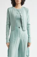 Toccin Zoe Crop Fitted Cardigan