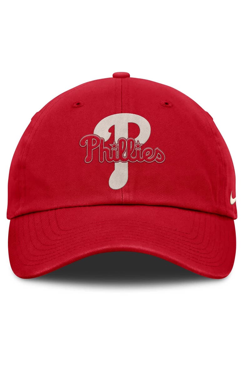 Men's Nike Red Philadelphia Phillies Statement Club Adjustable Hat, Alternate, color, Red