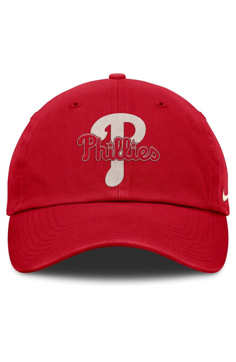 Nike Men's Nike Red Philadelphia Phillies Statement Club Adjustable Hat, Alternate, color, Red