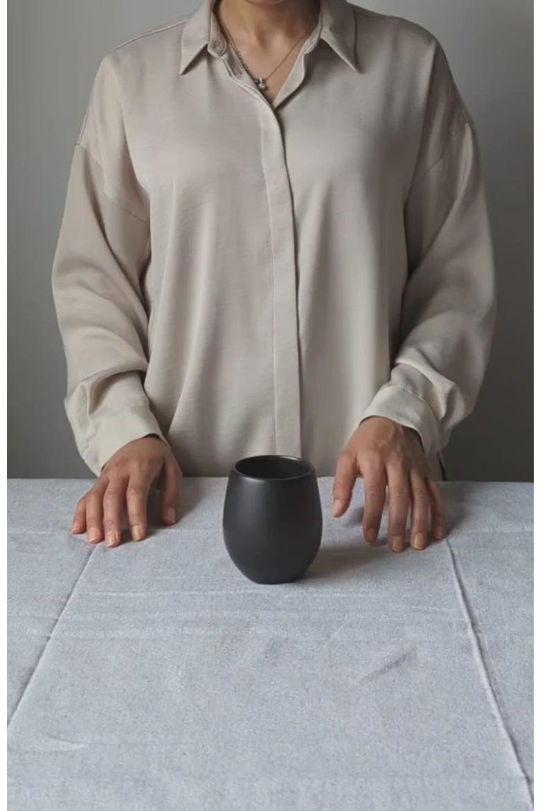 Coffee/Tea Cup Set of 4, Alternate, color, Black