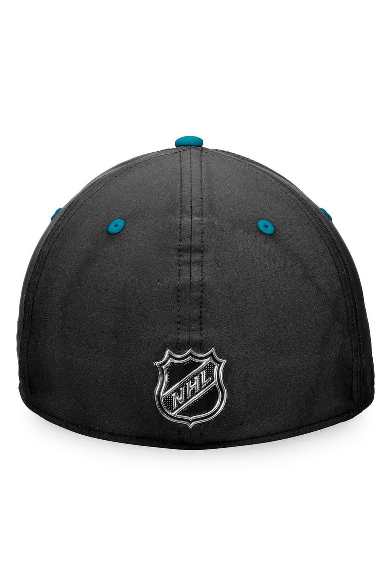 Men's Fanatics Branded Black San Jose Sharks Authentic Pro Rink Flex Hat, Alternate, color, Black