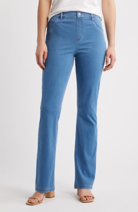 Baby Bootcut Denim Leggings (Regular & Plus)