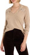 NIC+ZOE Shimmer Cinch Cotton Blend Sweater