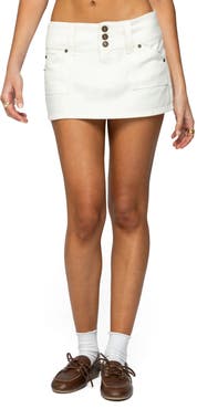 EDIKTED McKinley Denim Miniskirt