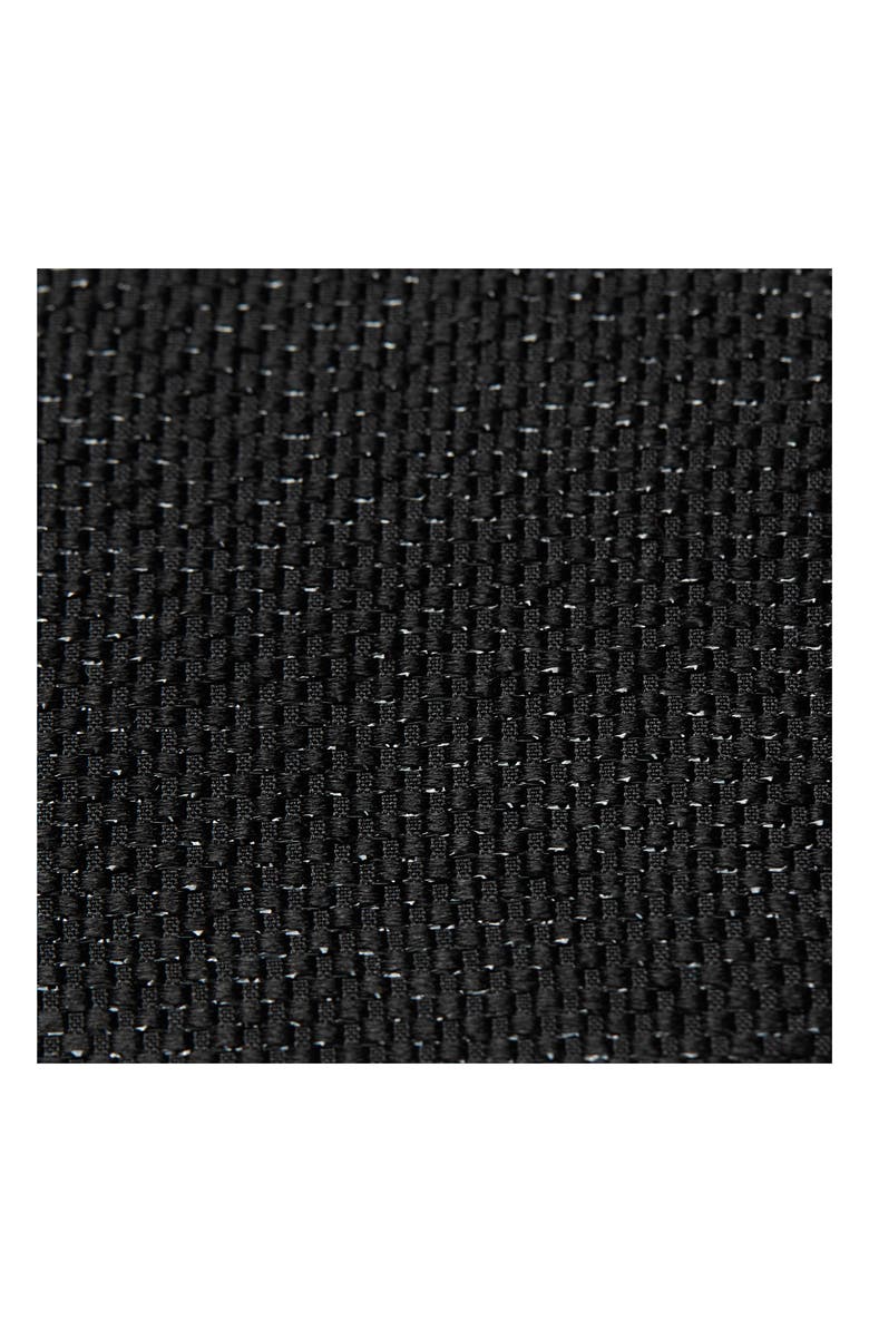 Eton Metallic Silk Blend Bow Tie, Alternate, color, Black