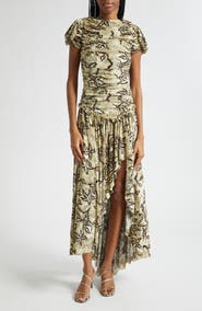 Siedrés Adeline Floral Open Back Maxi Dress